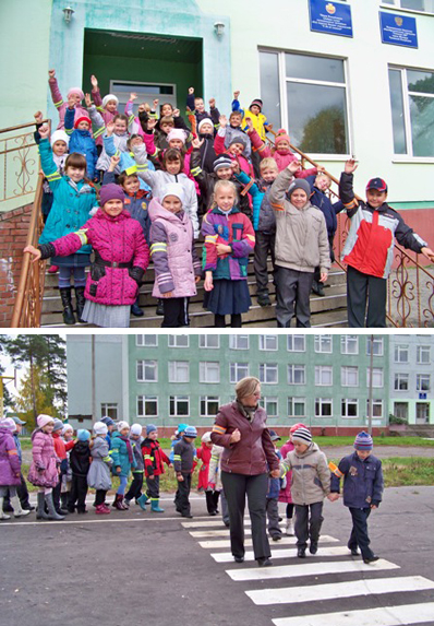 Всероссийское профилактическое мероприятие «Декада дорожной безопасности детей» в городе Шумерле: «Фликер - надежный защитник пешехода!»